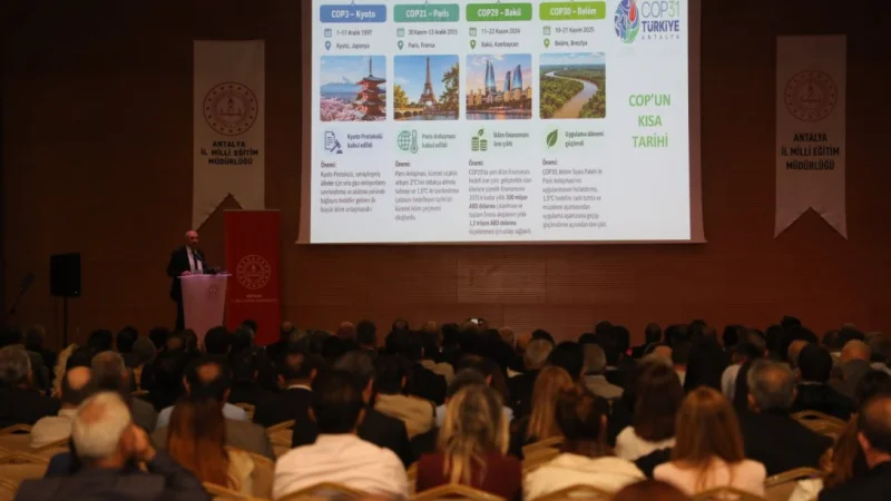 Antalya'da COP31 Hazırlıkları: Eğitim Kurumlarının Rolü Görüşüldü