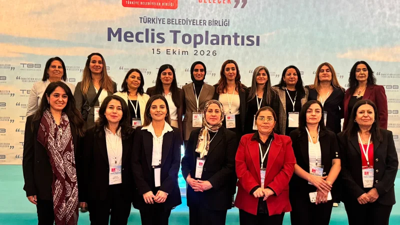 Bismil Belediyesi Eşbaşkanı Mizgin Ekin, TBB Başkanvekilliği Seçimine Katıldı