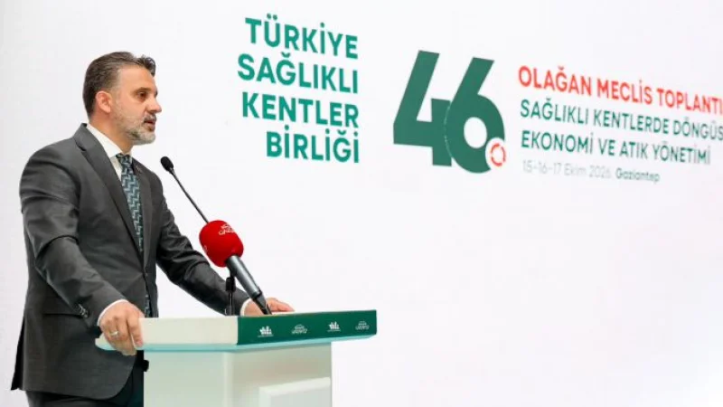 Bursa'dan Dirençli Şehirler ve Atık Yönetimi Vurgusu