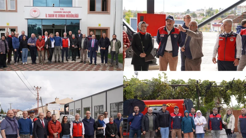 Çankırı'da Kırsal Dezavantajlı Alanlar Kalkınma Projesi Yatırımları İncelendi