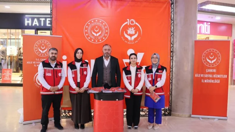 Çankırı'da Toplumsal Dayanışma İçin Gönüllülük Standı Kuruldu