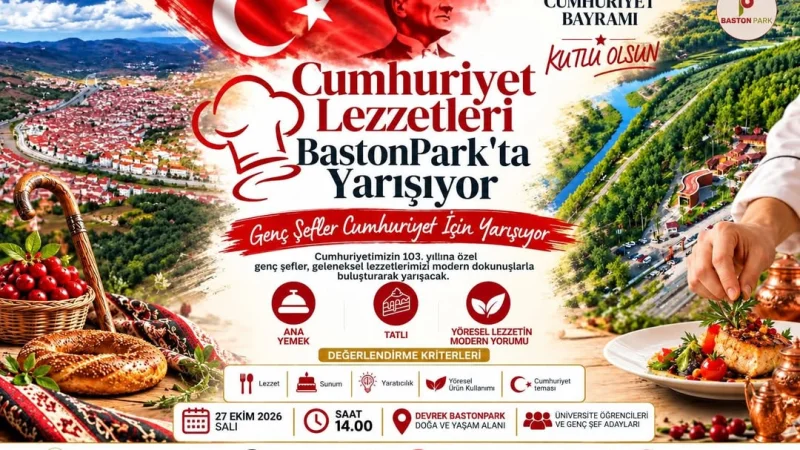 Devrek'te Cumhuriyetin 103. Yılına Özel Gastronomi Yarışması