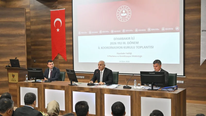 Diyarbakır'da 412 Milyar Liralık Yatırım Masaya Yatırıldı