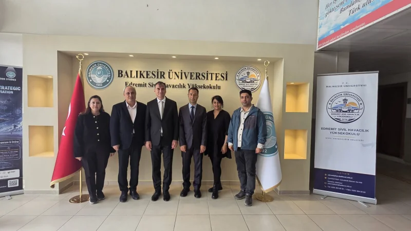 Edremit Kaymakamı Zafer Engin'den Yüksekokul Ziyaretleri