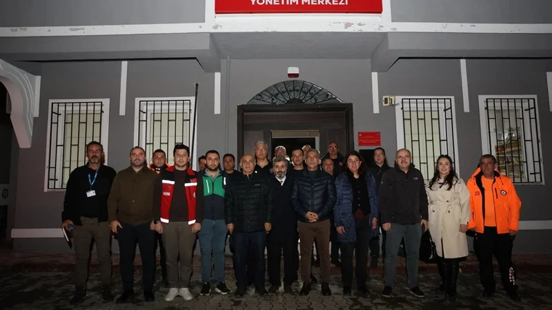 Gemlik'te Olası Sel Senaryolarına Karşı Afet Koordinasyon Toplantısı