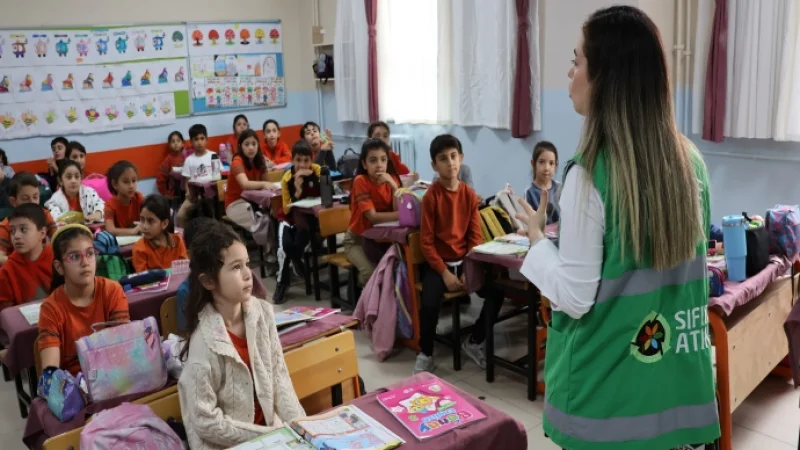 Haliliye'de Öğrencilere Sıfır Atık ve Geri Dönüşüm Eğitimi