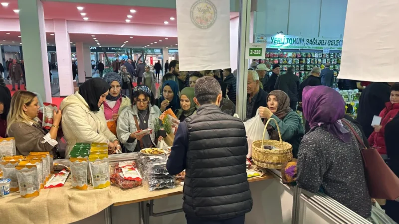İnegöl'ün tarımsal değerleri Bursa Tarım Fuarı'nda tanıtılıyor