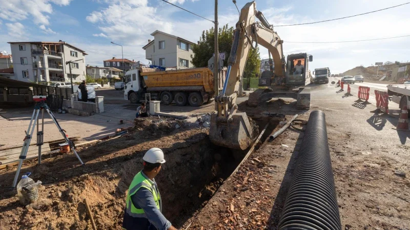 İzmir'in Urla İlçesinde Altyapı Yatırımında Sona Gelindi