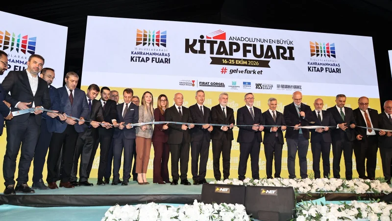 Kahramanmaraş'ta 11. Uluslararası Kitap Fuarı Kapılarını Açtı