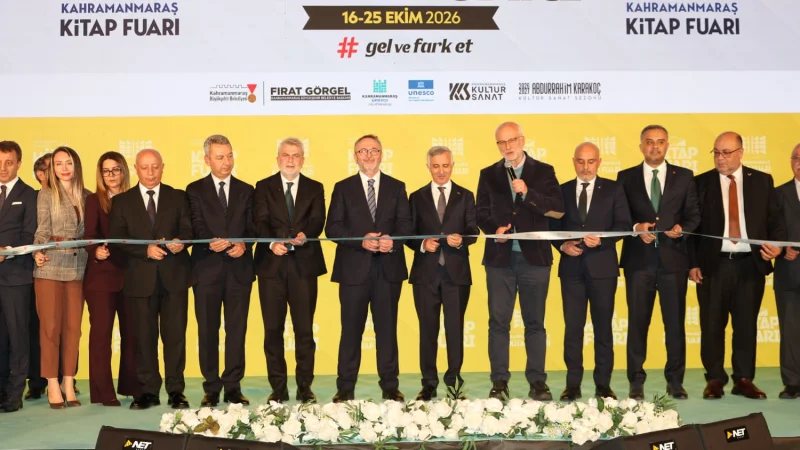 Kahramanmaraş’ta 11. Uluslararası Kitap Fuarı Kapılarını Açtı