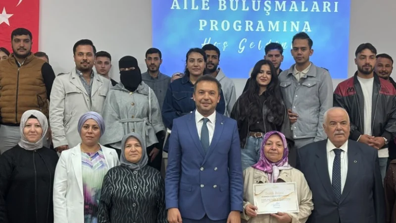 Kilis'te Genç Çiftlere Evlilik Kredisi ve Aile Buluşmaları Kapsamında Tecrübe Paylaşımı