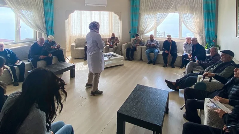 Kocaeli'de Huzurevi Sakinlerine Yönelik Kalp Sağlığı Eğitimi Düzenlendi