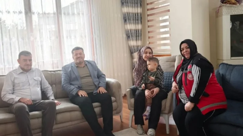 Konya'da Şehit Yakınları ve Gazilere Vefa Ziyareti