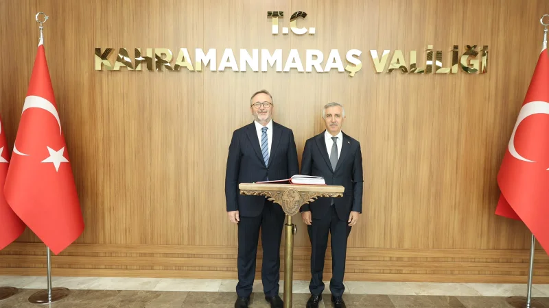 Kültür ve Turizm Bakan Yardımcısı Dr. Coşkun Yılmaz'dan Kahramanmaraş'a Ziyaret