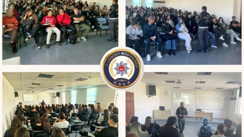 Nevşehir'de Üniversite Öğrencilerine Kapsamlı Narkotik Eğitimi