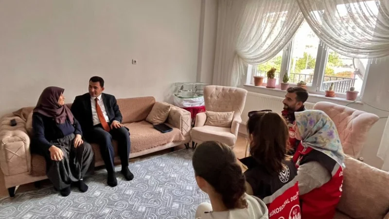 Niğde'de Şehit Ailelerine Vefa Ziyareti Gerçekleştirildi
