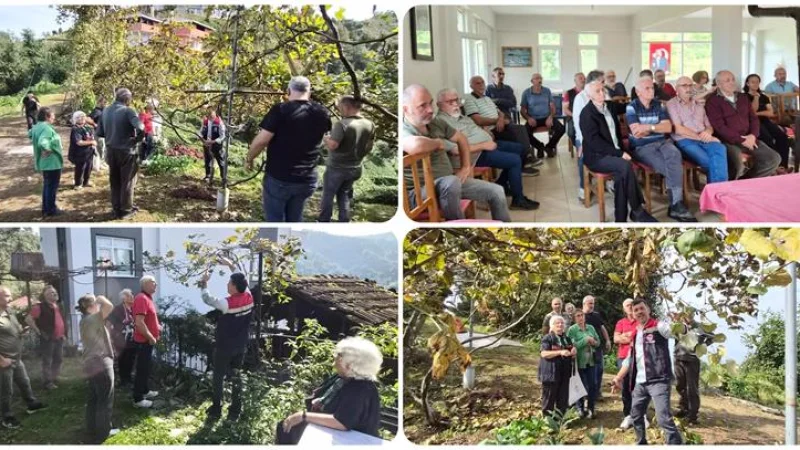 Rize'de Coğrafi İşaretli Kokulu Üzüm İçin Bilgilendirme Toplantısı Düzenlendi