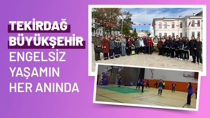 Tekirdağ'da Dünya Beyaz Baston Günü'nde Farkındalık Etkinlikleri Düzenlendi