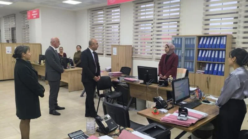 Tekirdağ'da Sosyal Hizmet Merkezlerine Üst Düzey Ziyaret