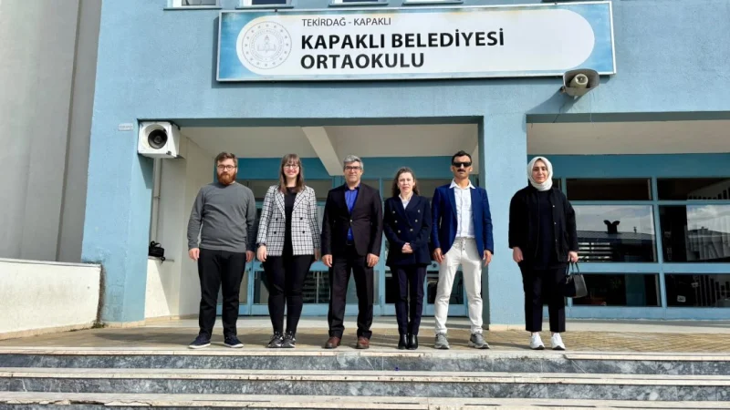 Tekirdağ'da Yenilikçi Sınıf Projesi İçin Kapaklı ve Çerkezköy'de İncelemeler Yapıldı