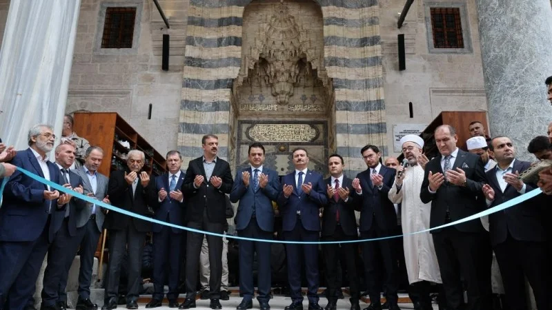 Tokat'ta 541 Yıllık Tarihi Gülbahar Hatun Camii Yeniden İbadete Açıldı