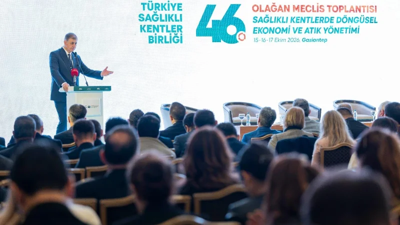 Türkiye Sağlıklı Kentler Birliği Gaziantep'te toplandı: Döngüsel ekonomi ve atık yönetimi ele alındı