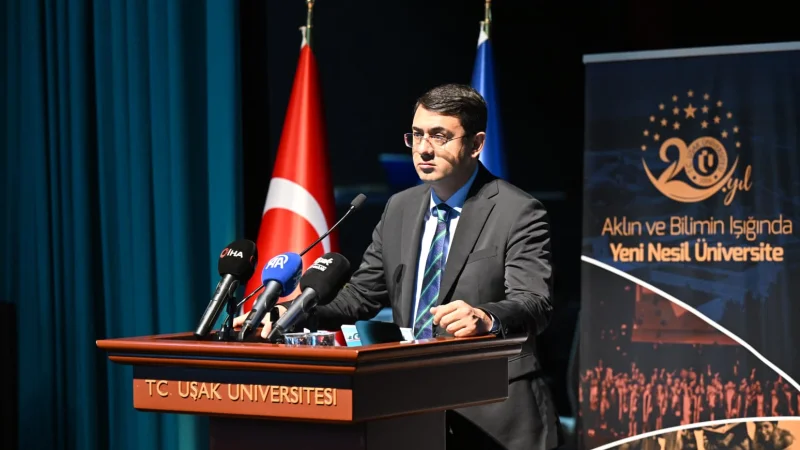 Uşak, Yeşil Mutabakat ve Karbon Ekonomisi Çalıştayına Ev Sahipliği Yapıyor