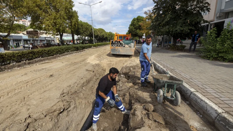 Bergama'da 22 Milyon Liralık Altyapı Yatırımında Sona Gelindi