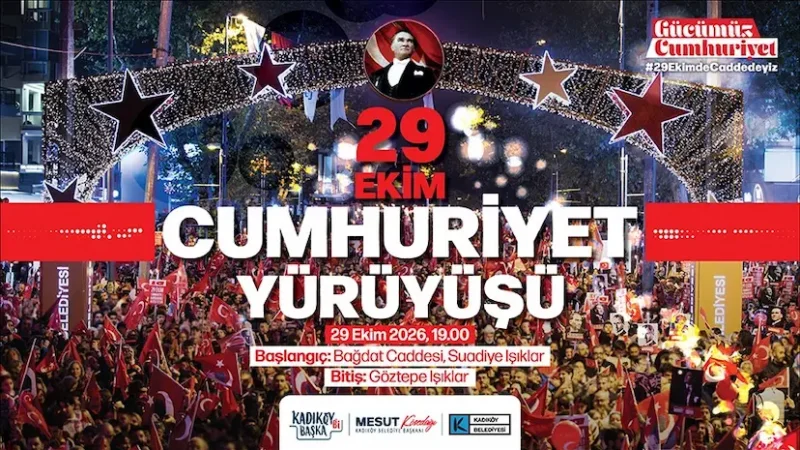 Kadıköy'de Cumhuriyet Bayramı Coşkusu Konserler ve Etkinliklerle Kutlanacak