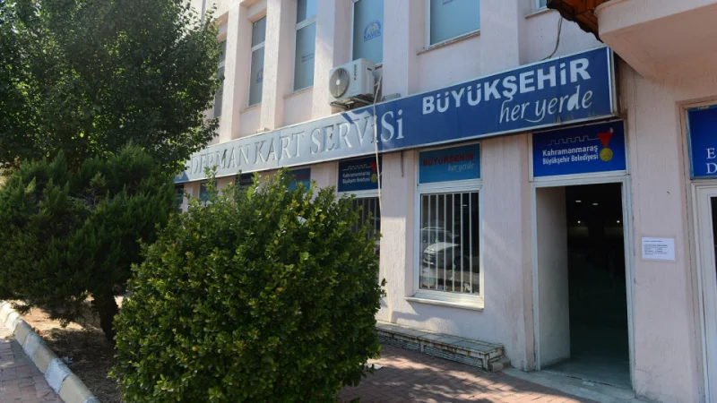 Kahramanmaraş Büyükşehir Belediyesi'nden Ekim Ayında Dermankart Sahiplerine 36 Milyon TL Destek