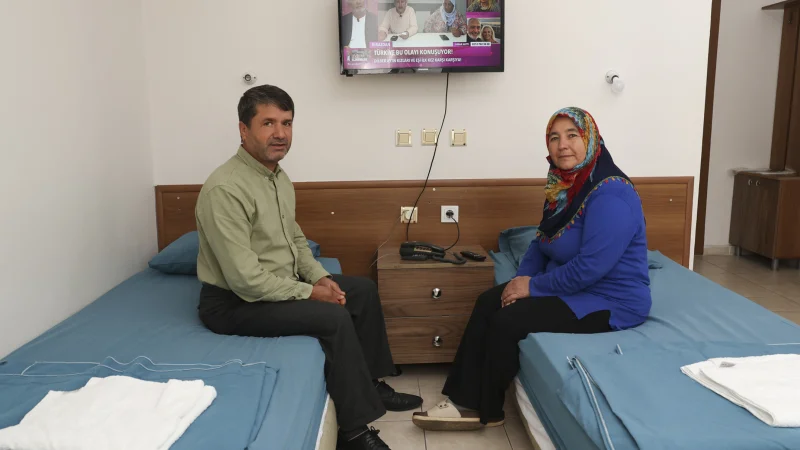 Mersin'de Tedavi Gören Hastalar ve Yakınları İçin Refakatçi Evi Hizmeti Sürüyor