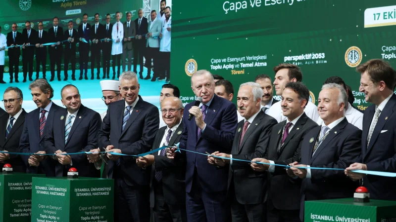 Sağlık Bakanı Memişoğlu: İstanbul Üniversitesi Tıp Fakültesi Temel Atma ve Açılış Töreni Gerçekleştirildi