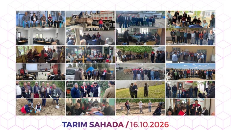 Tarım ve Orman Bakanlığı'ndan 'Cuma Buluşmaları': Sahada Üreticilerle Bir Araya Gelindi