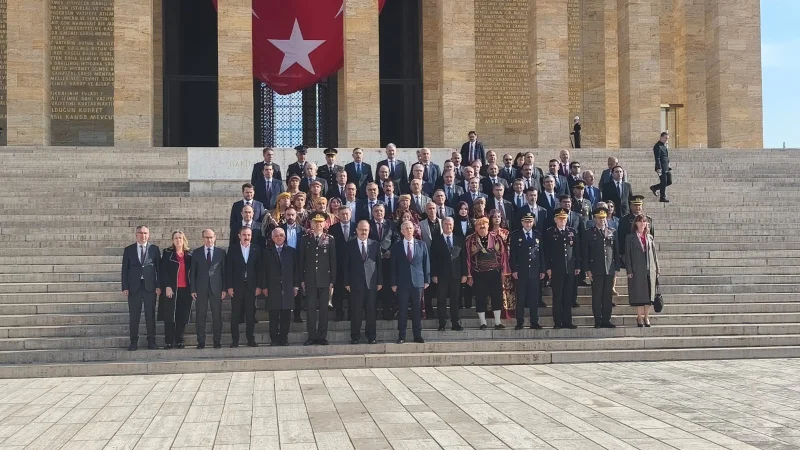 Ankara'nın Başkent Oluşunun 103. Yıl Dönümü Anıtkabir'de Kutlandı