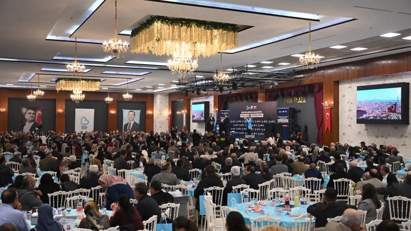 Balıkesir'de Muhtarlar Günü Buluşması: Ahmet Akın Muhtarlarla Bir Araya Geldi