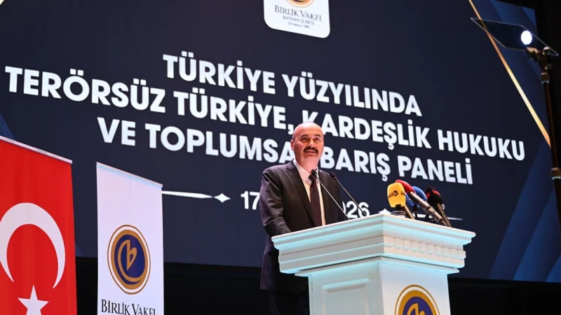 Batman'da 'Türkiye Yüzyılı'nda Terörsüz Türkiye' Paneli Düzenlendi