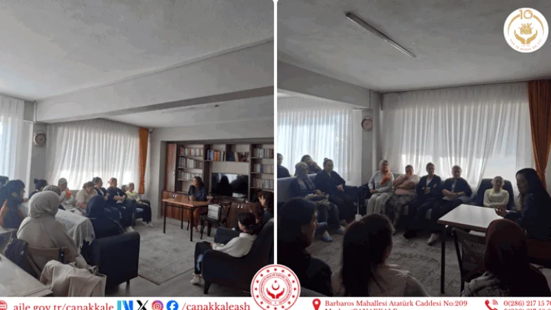 Çanakkale'de Çocuk Evleri Personeline Kanser Farkındalık Eğitimi Verildi