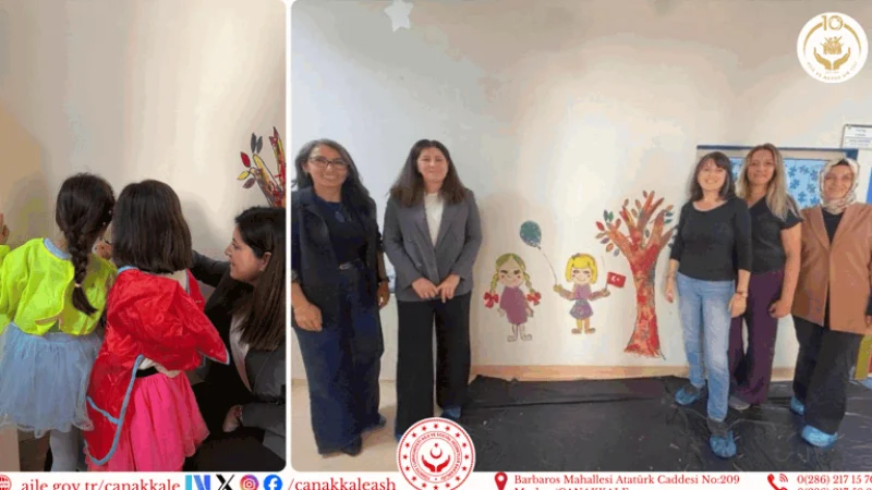 Çanakkale'de Dünya Kız Çocukları Günü Dolayısıyla Etkinlik Düzenlendi