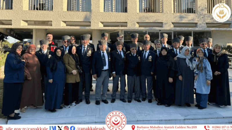 Çanakkale'de Şehit Yakınları ve Gaziler İçin Anlamlı Buluşma