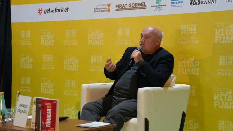 Kahramanmaraş Kitap Fuarı'nda Prof. Dr. Ahmet Taşağıl ile Eski Türk Tarihi Söyleşisi Gerçekleştirildi
