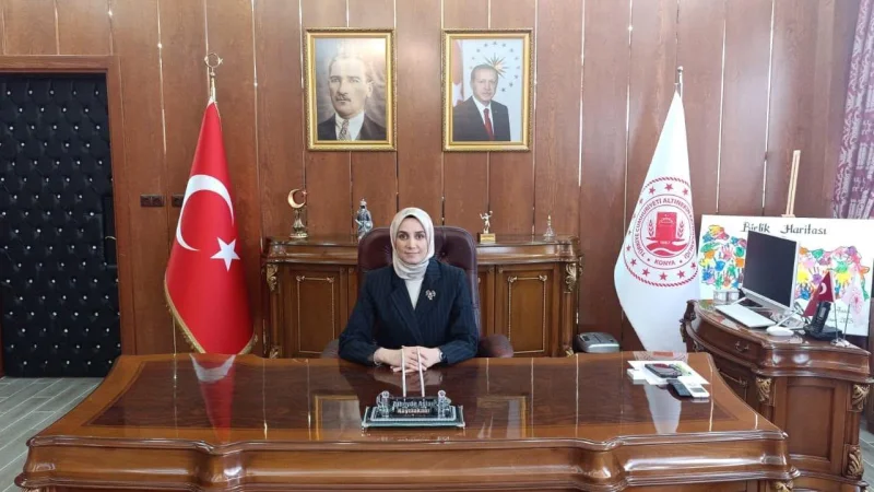 Altınekin Kaymakamı Zübeyde Aslan Görevine Başladı