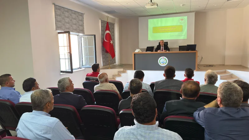 Anamur'da Akdeniz Meyve Sineğiyle Mücadele Eylem Planı Görüşüldü