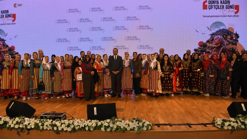 Ankara'da Dünya Kadın Çiftçiler Günü'ne Özel Sergi
