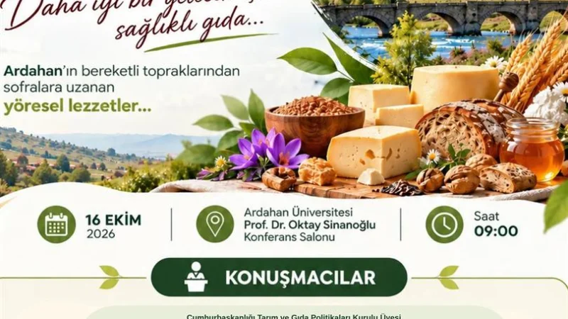 Ardahan'da 16 Ekim Dünya Gıda Günü İçin Uzman İsimler Bir Araya Geliyor