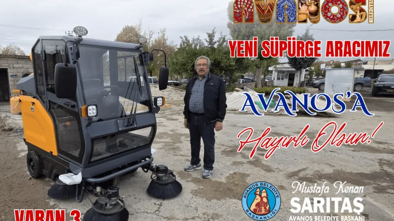 Avanos Belediyesi Temizlik Filosunu Yeni Süpürge Aracıyla Güçlendirdi