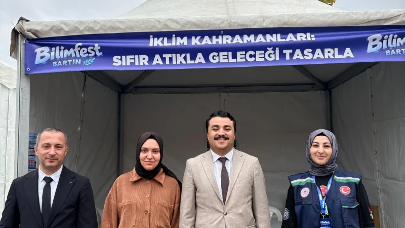 Bartın'da Düzenlenen BilimFest'te Sıfır Atık Atölyesi İlgi Gördü