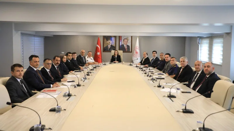 Bartın'da Kaçakçılıkla Mücadele İçin Güvenlik Zirvesi