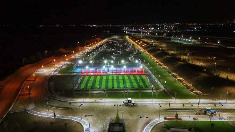 Batman'da Mavi Yeşil Park Projesi'nde Sona Gelindi