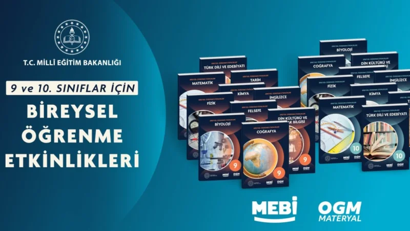 Bursa'da Öğrenciler İçin 'Bireysel Öğrenme Etkinlikleri' Kitapları Erişime Açıldı