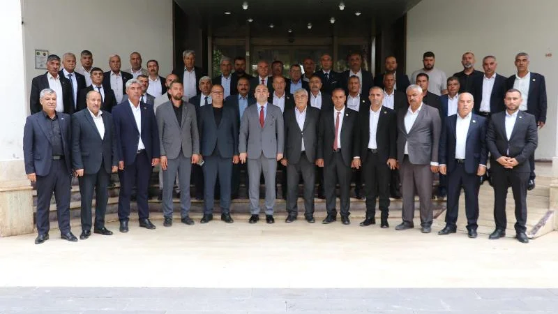 Ceylanpınar'da 19 Ekim Muhtarlar Günü Dolayısıyla Tören ve Program Düzenlendi